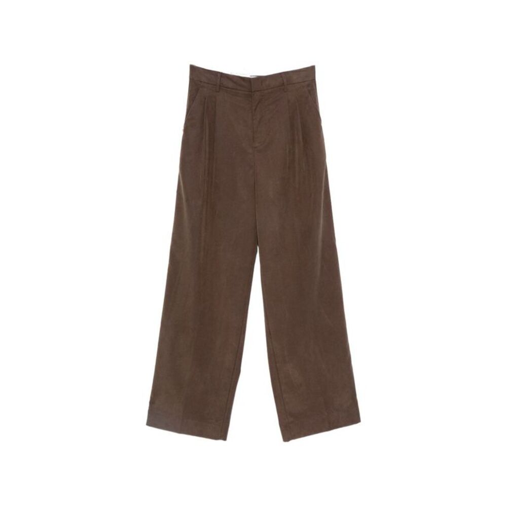 White Sand Women Wide-Leg Trousers